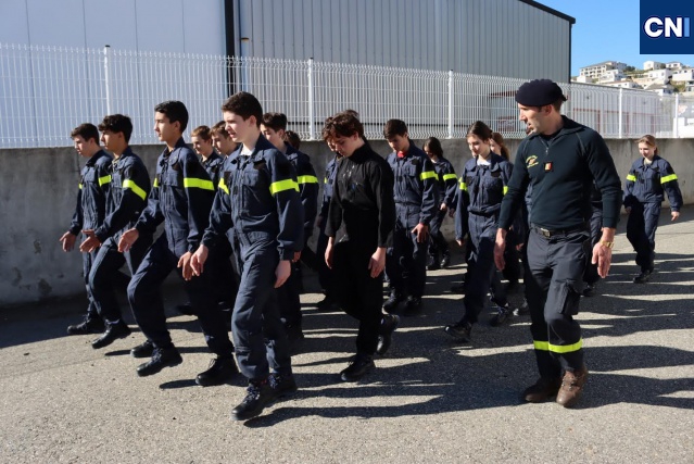 Cadets sapeurs-pompiers 2B