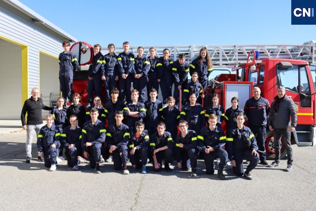 Cadets sapeurs-pompiers 2B