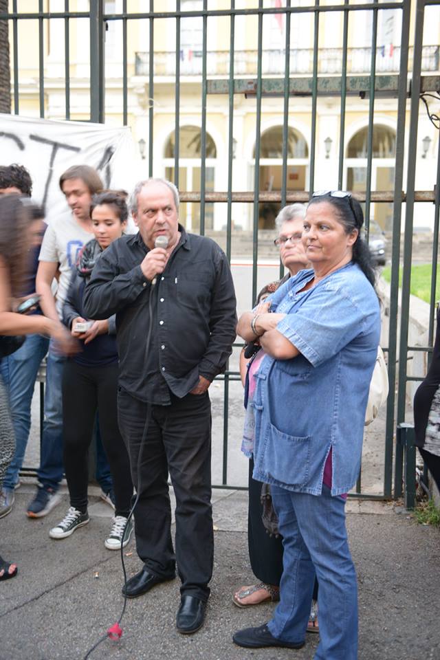 Rassemblement à Ajaccio