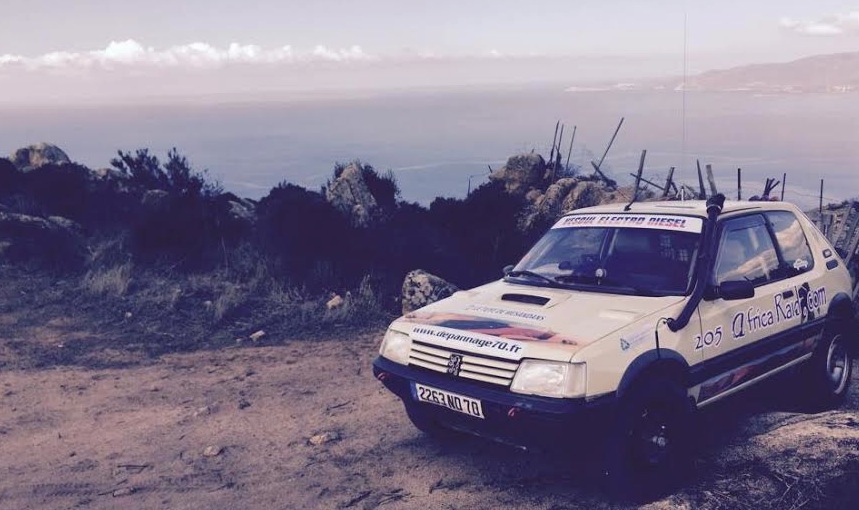 Le 205 Corsica Raid à Ajaccio