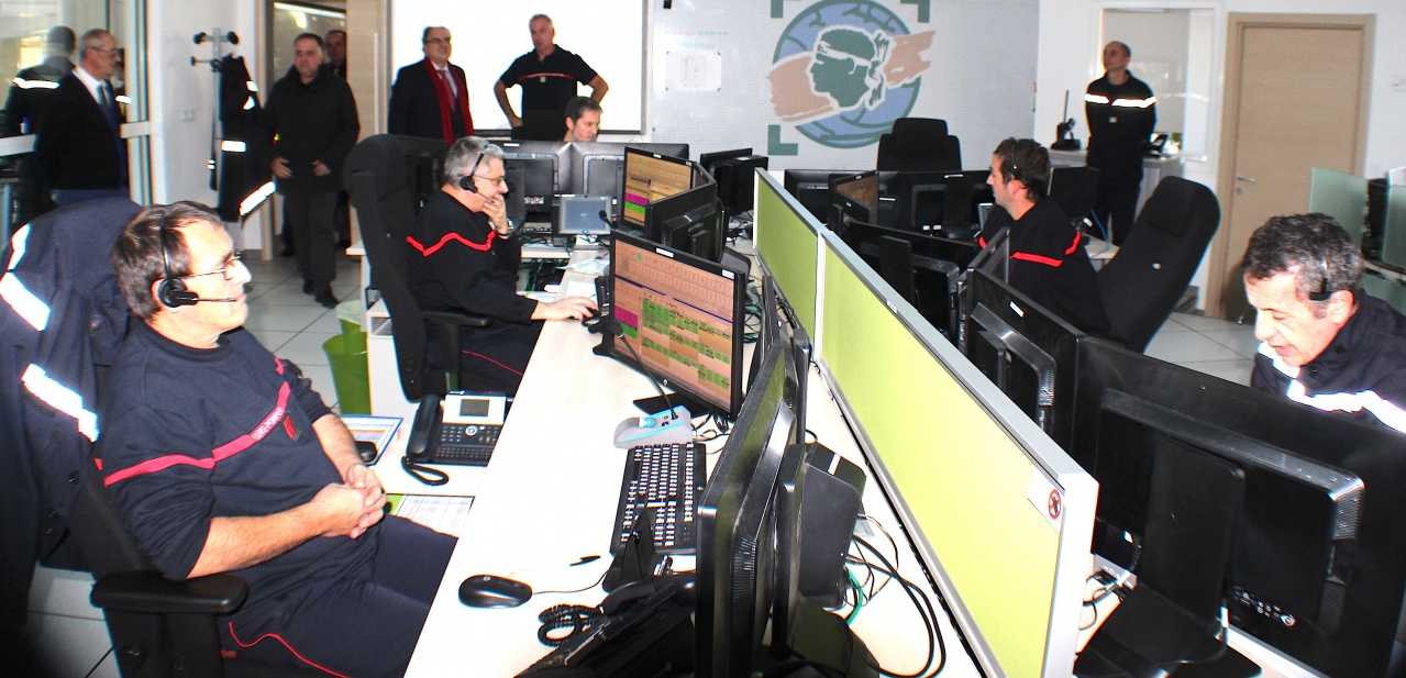 Paul Giacobbi au Sdis