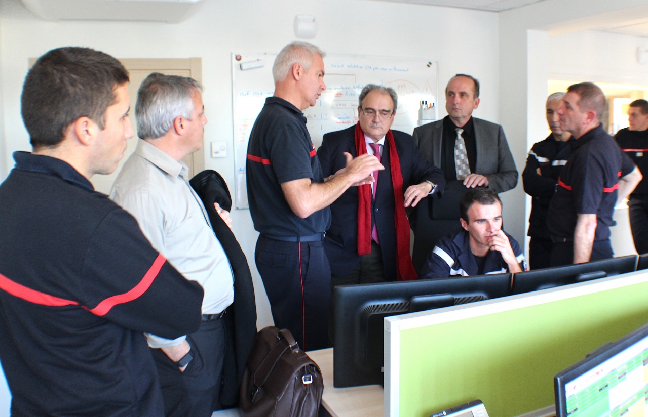 Paul Giacobbi au Sdis