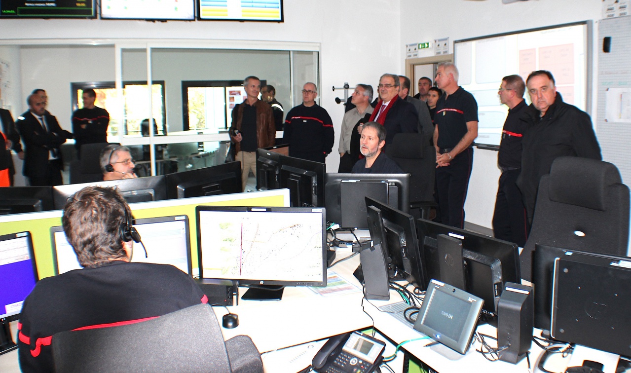 Paul Giacobbi au Sdis