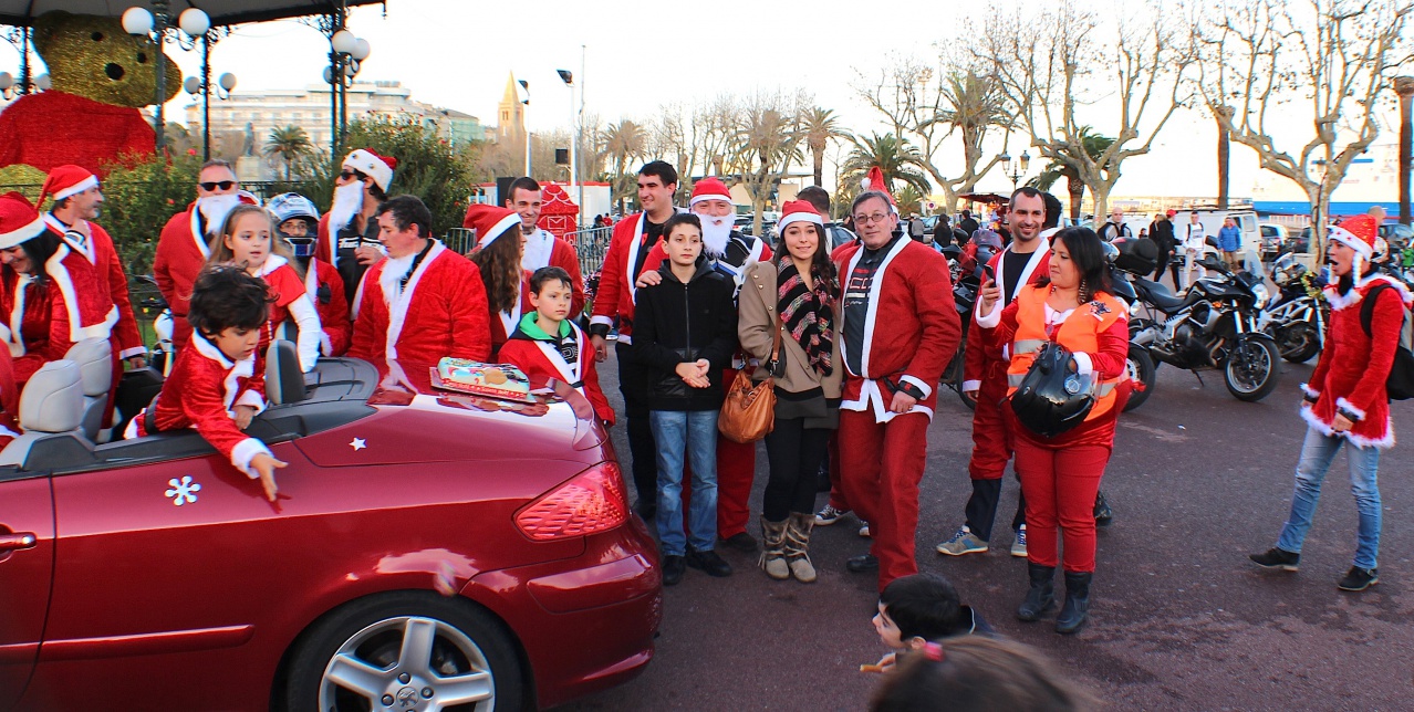 Motards de Noël Bastia