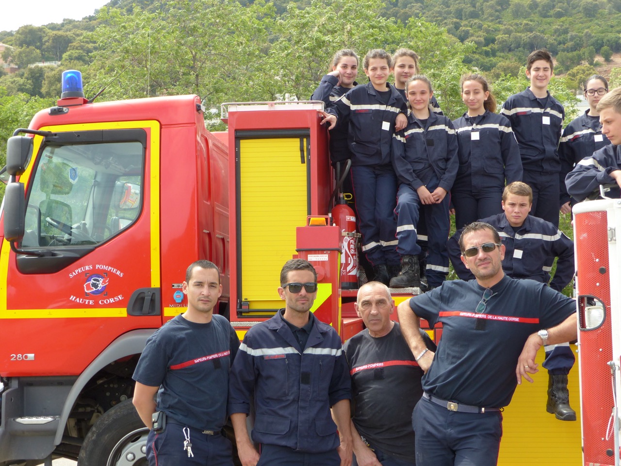 Jeunes pompiers