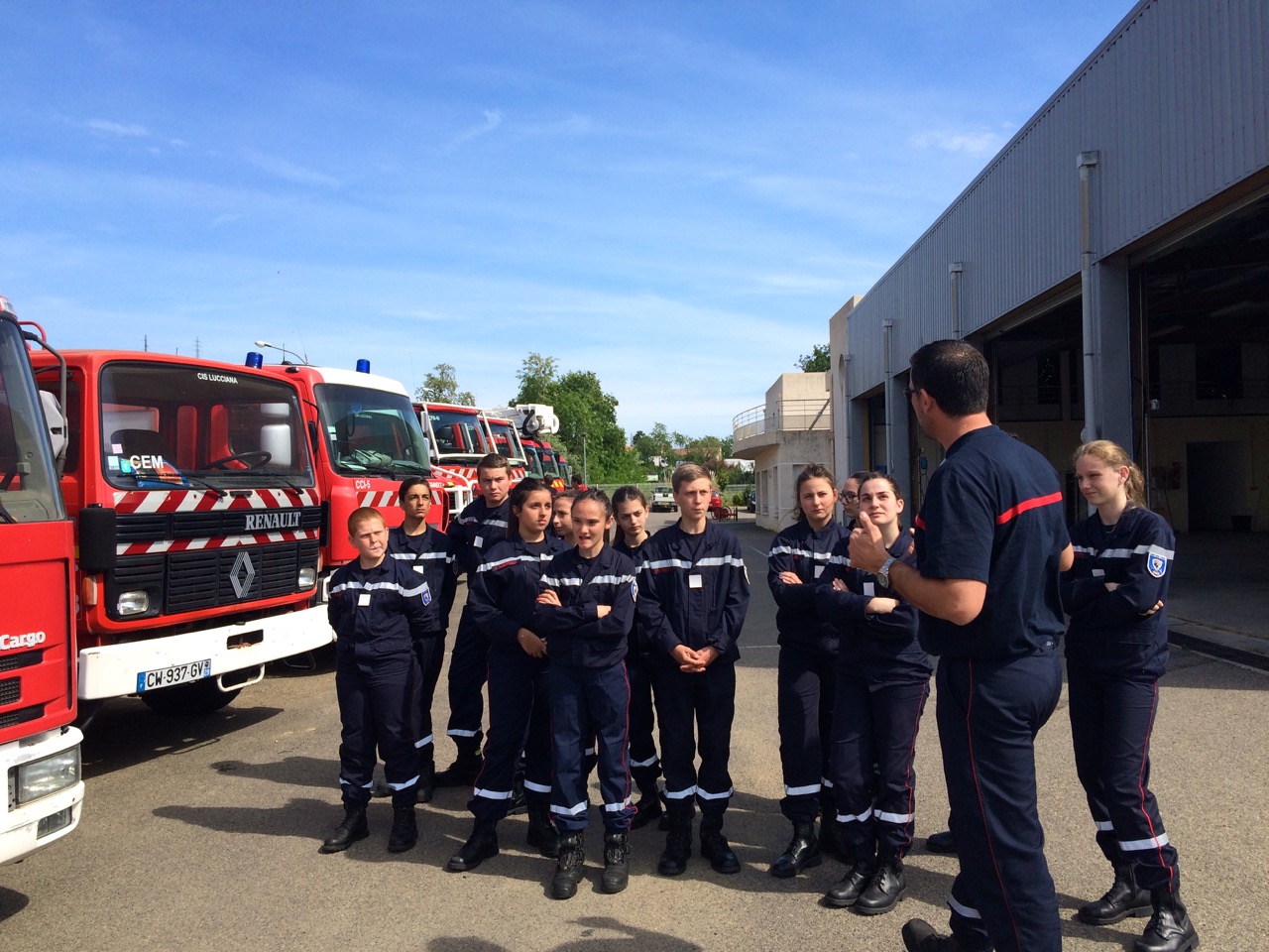 Jeunes pompiers
