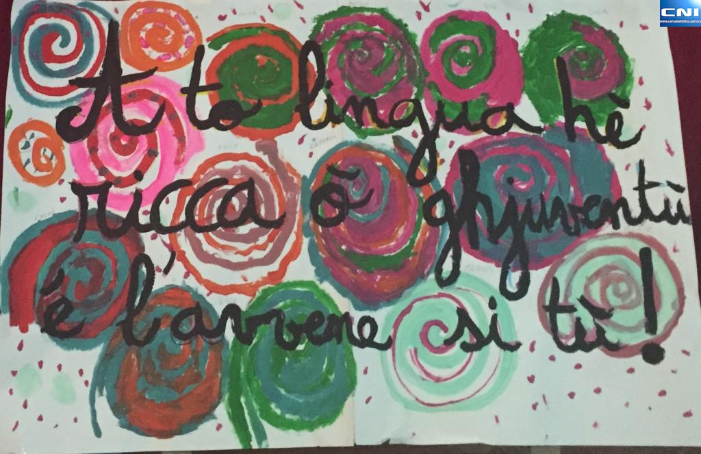 A festa di a  lingua corsa di Belgudè