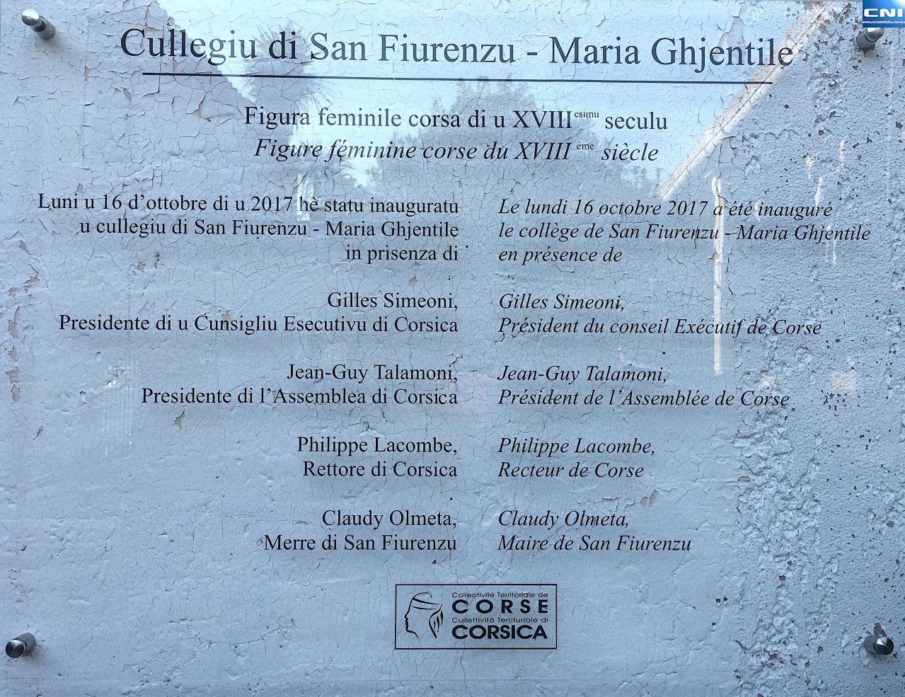 Collège Maria Ghjentile