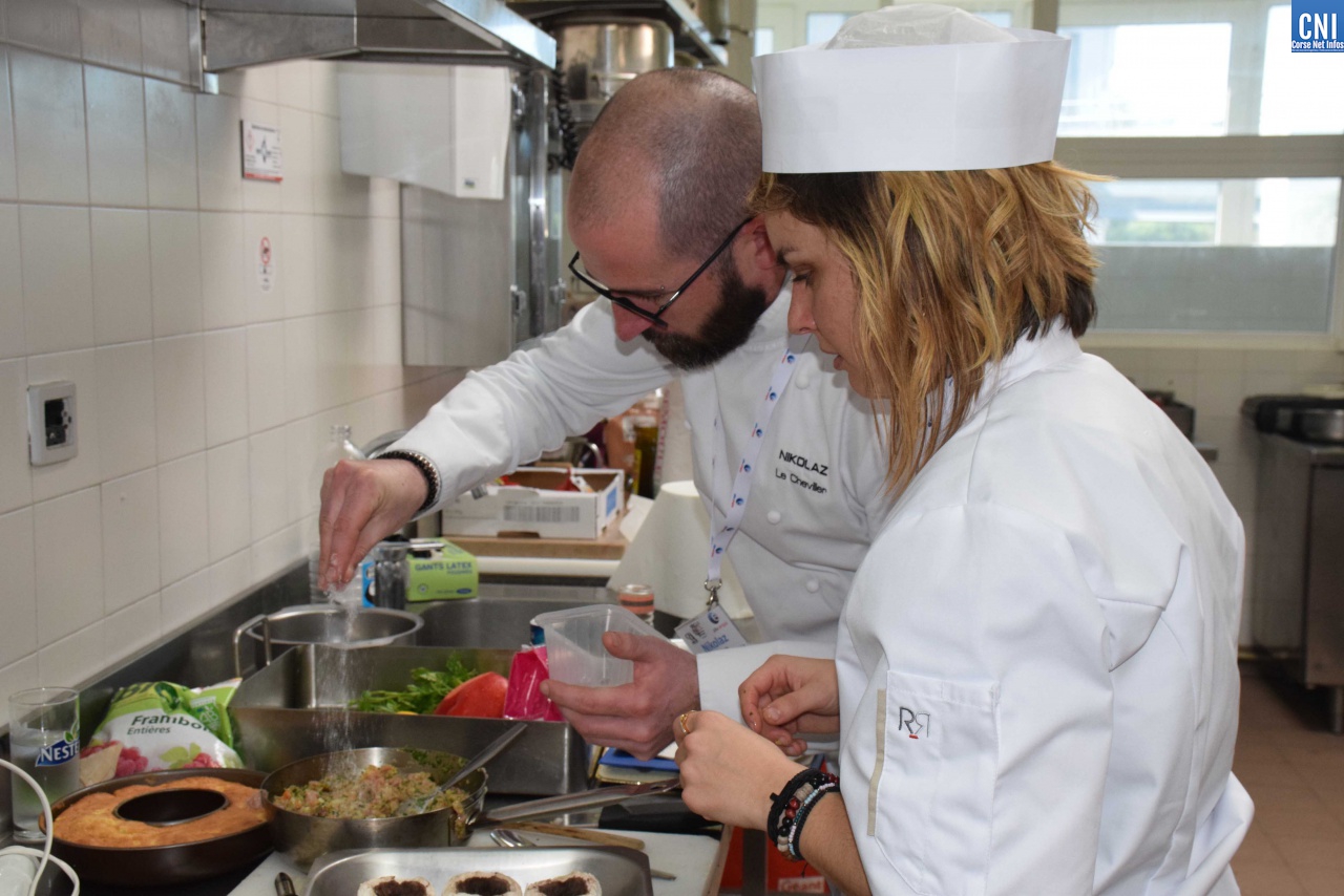 Concours culinaire Pôle emploi & cfa - Ajaccio