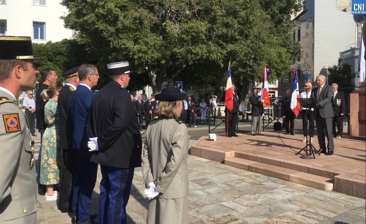 75e anniversaire de la Libération à Bastia